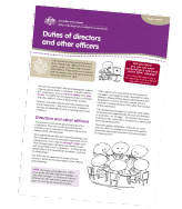 Directors duties fact sheet