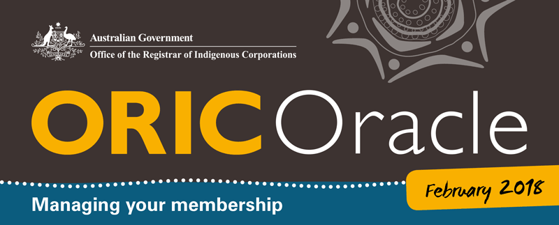 ORIC Oracle February 2018: Managing your membership