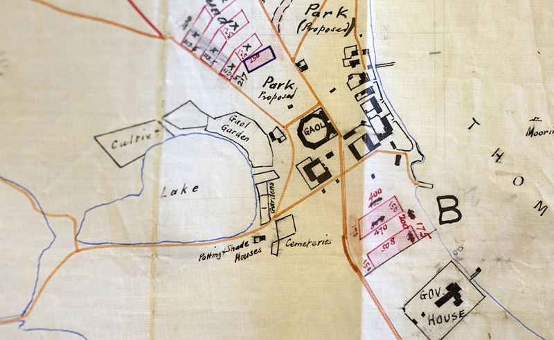 An antique map