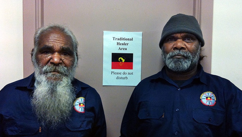 Two Aboriginal men