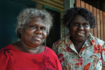 Two Aboriginal women