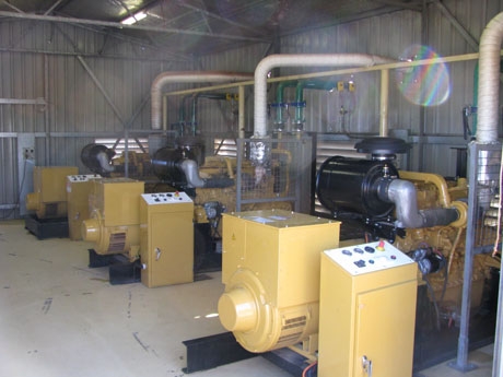yellow machinery