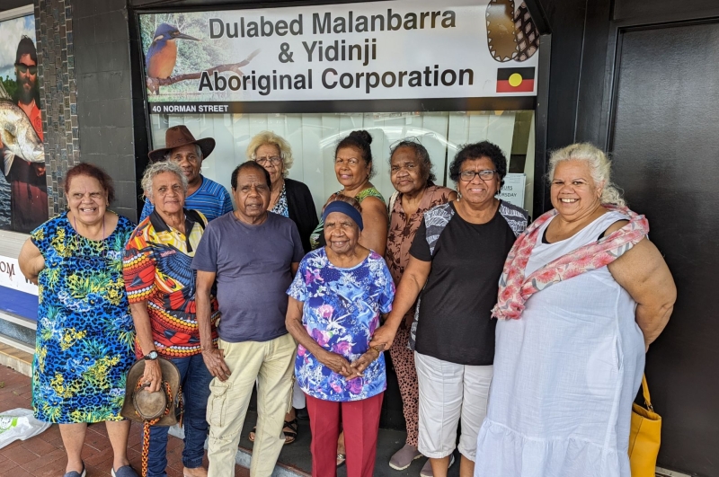Elders advisory committee members of the Dulabed and Malanbarra Yidinji Aboriginal Corporation (DMYAC) 